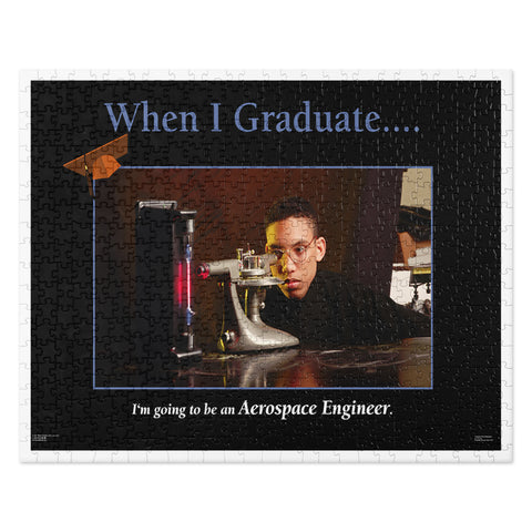 When I Graduate.......I'm going to be a Aerospace Engineer- 520 pcs Jigsaw puzzle